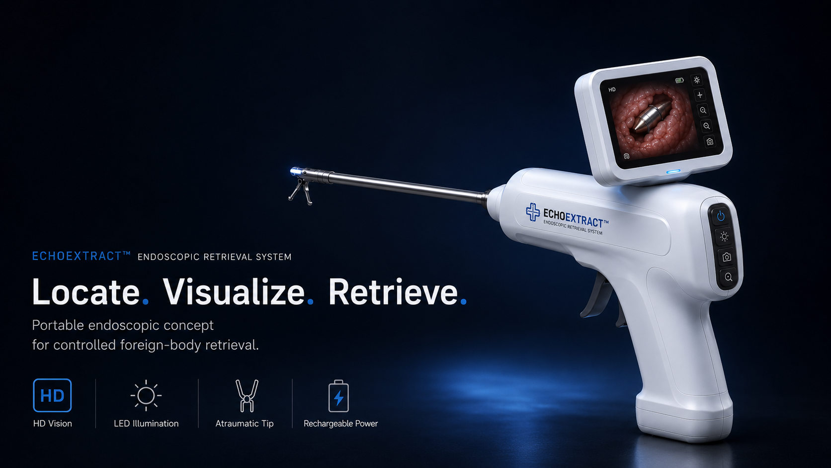 Alternative premium product hero visual
