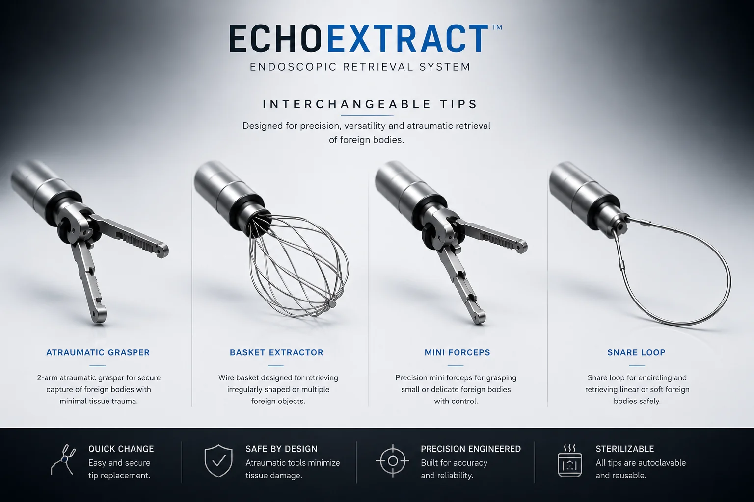 Interchangeable tips